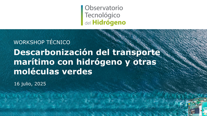 Descarbonización del transporte marítimo con hidrógeno y otras moléculas verdes