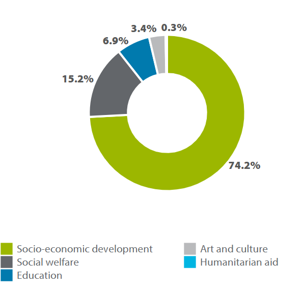 Chart of Focus Areas for 2025