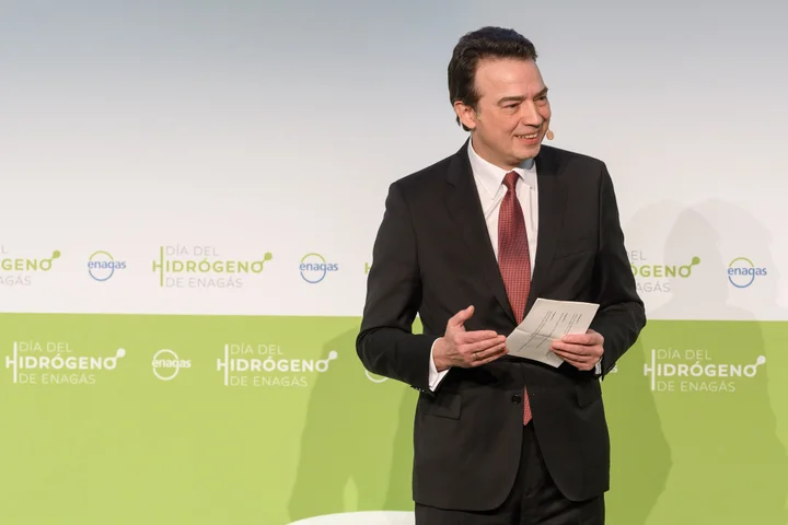  Enagás CEO speaking at Hydrogen Day
