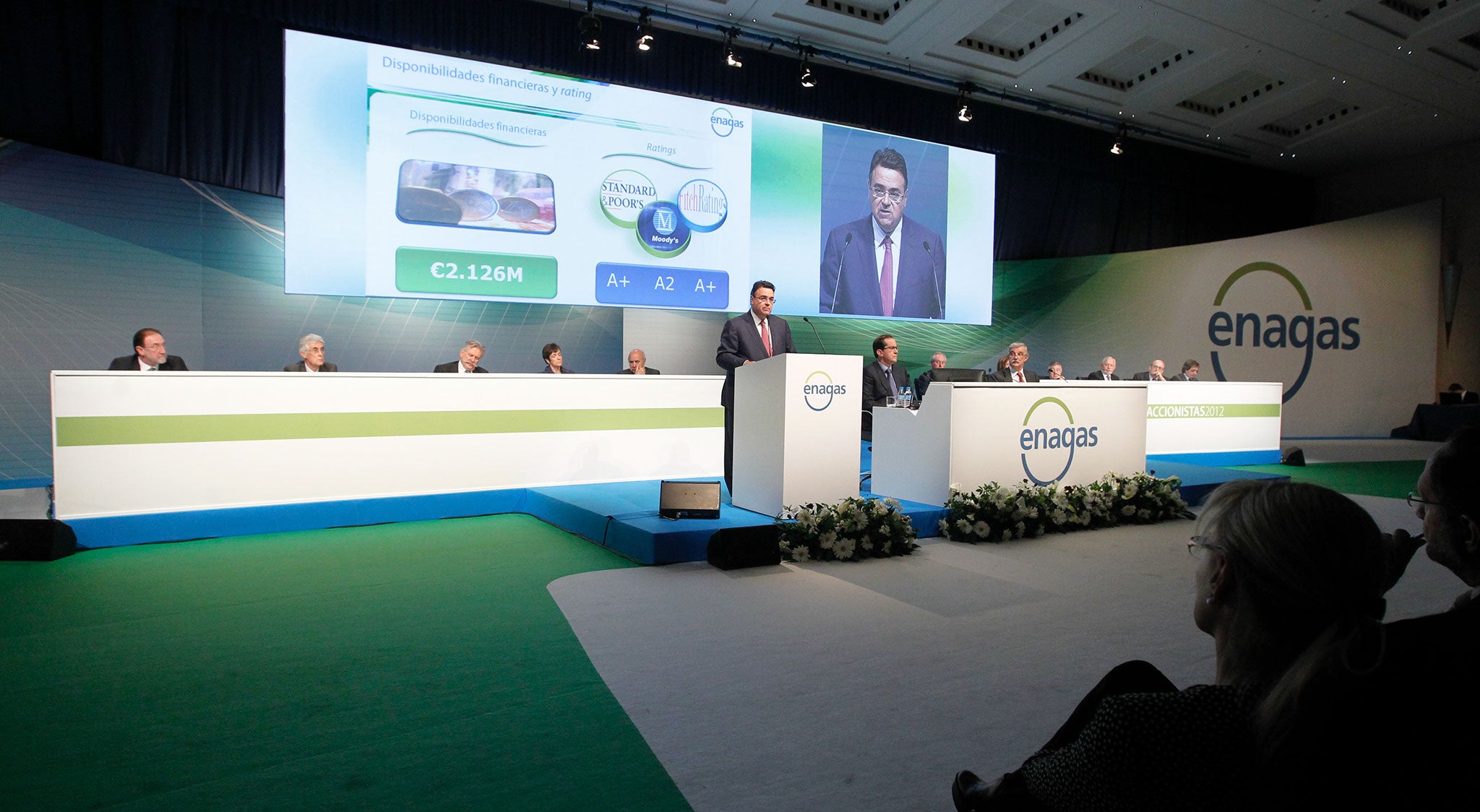 Enagás Chairman at the 2012 General Shareholders’ Meeting