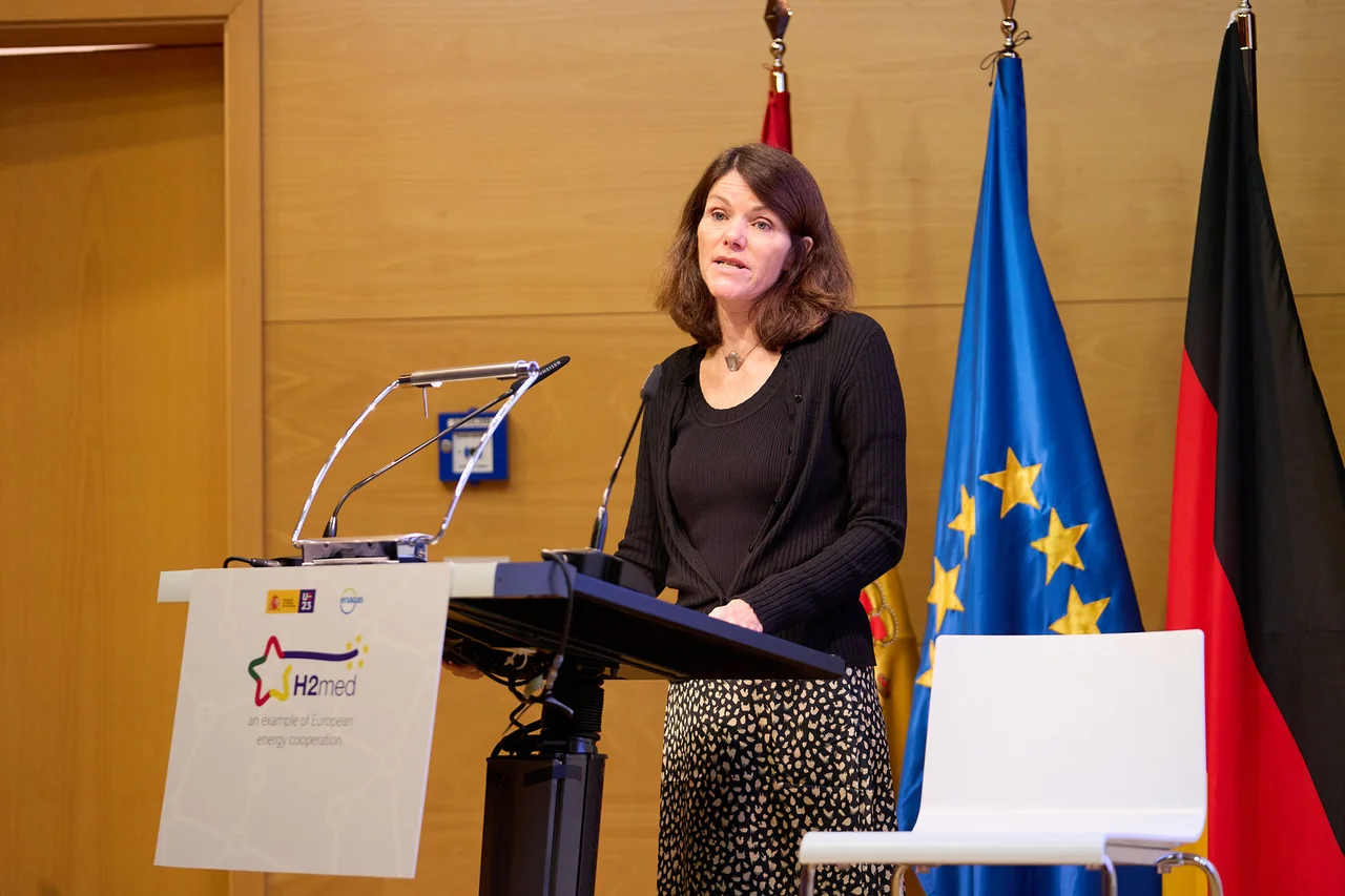 Intervención de Mechthild Wörsdörfer de la Comisión Europea en el evento H2Med