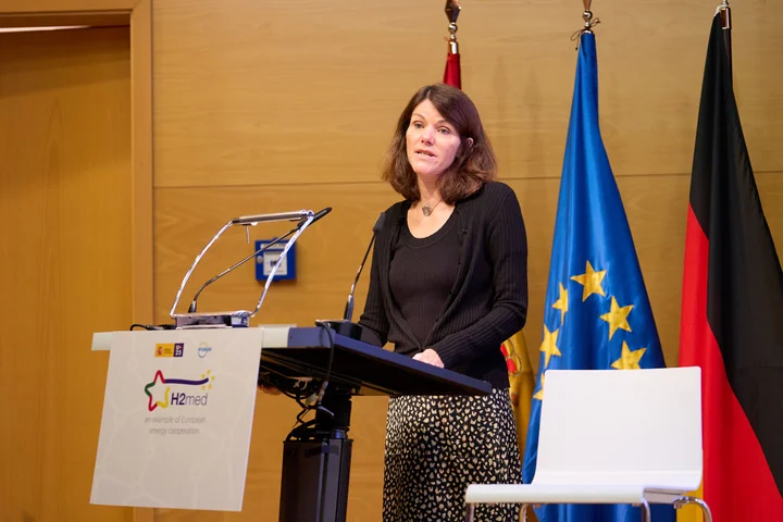 Intervención de Mechthild Wörsdörfer de la Comisión Europea en el evento H2Med
