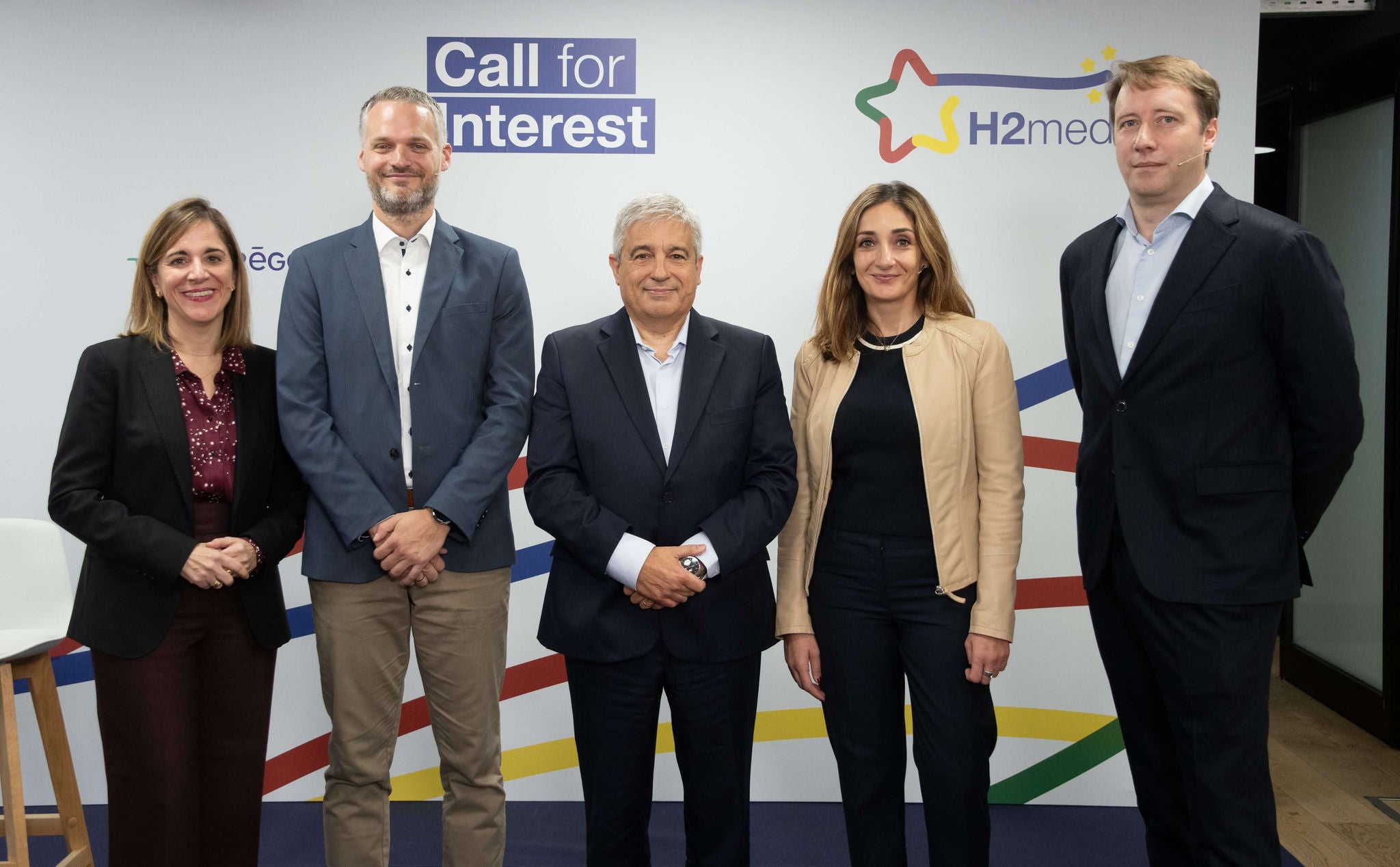 Equipo de presentación de la Call for Interest