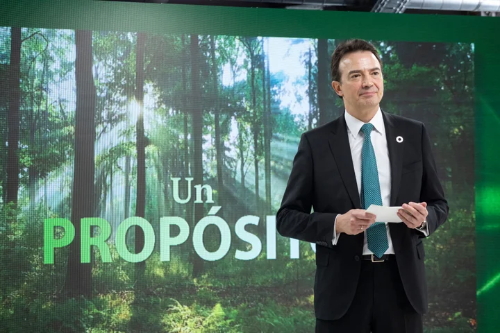 Arturo Gonzalo durante la presentación del Plan Estratégico 2022-2030