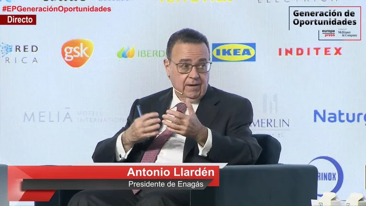 Antonio Llardén at the Generation of Opportunities forum 