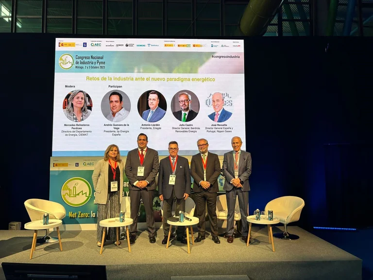 Antonio Llardén at the National Industry Congress