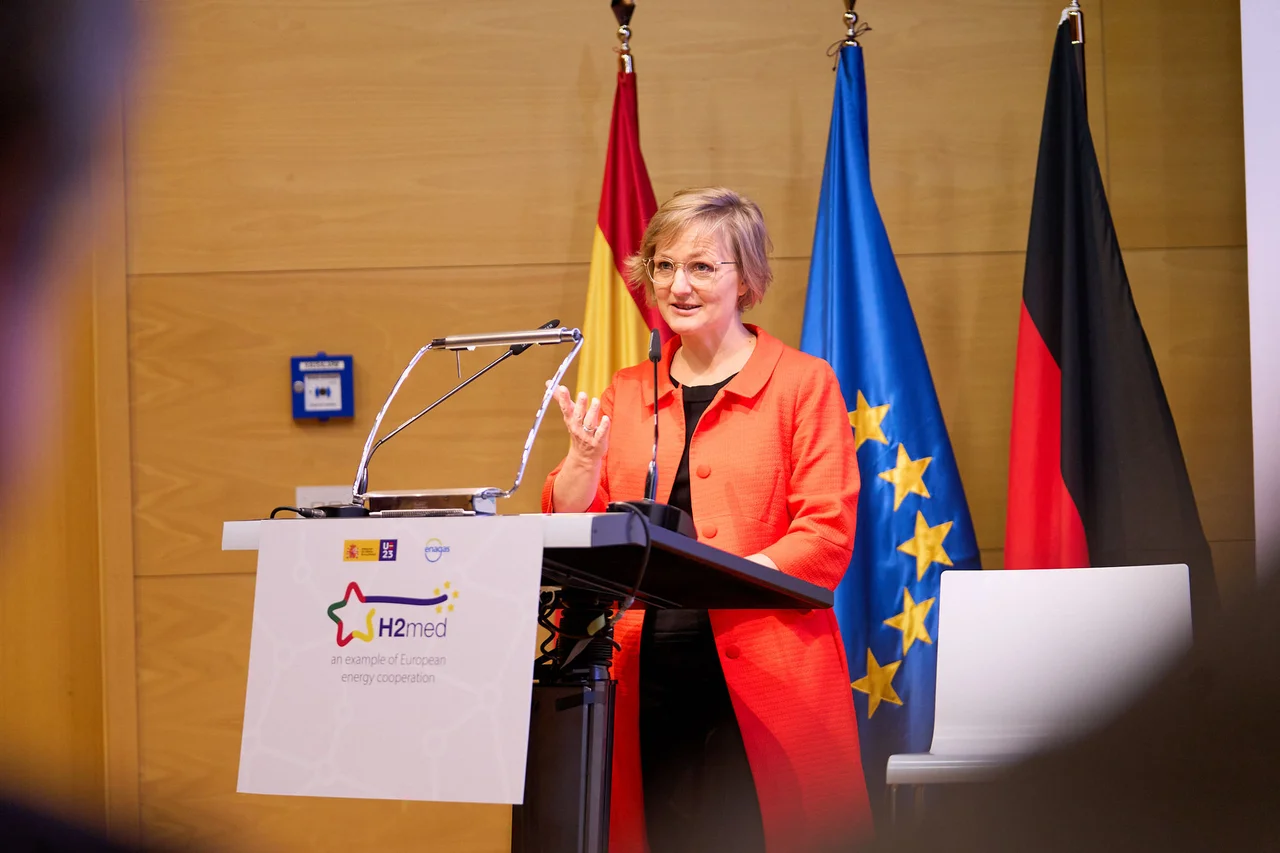 Intervención de la Dr. Franziska Brantner del Ministerio Federal de Economía y Protección del Clima de Alemanial en el evento H2Med