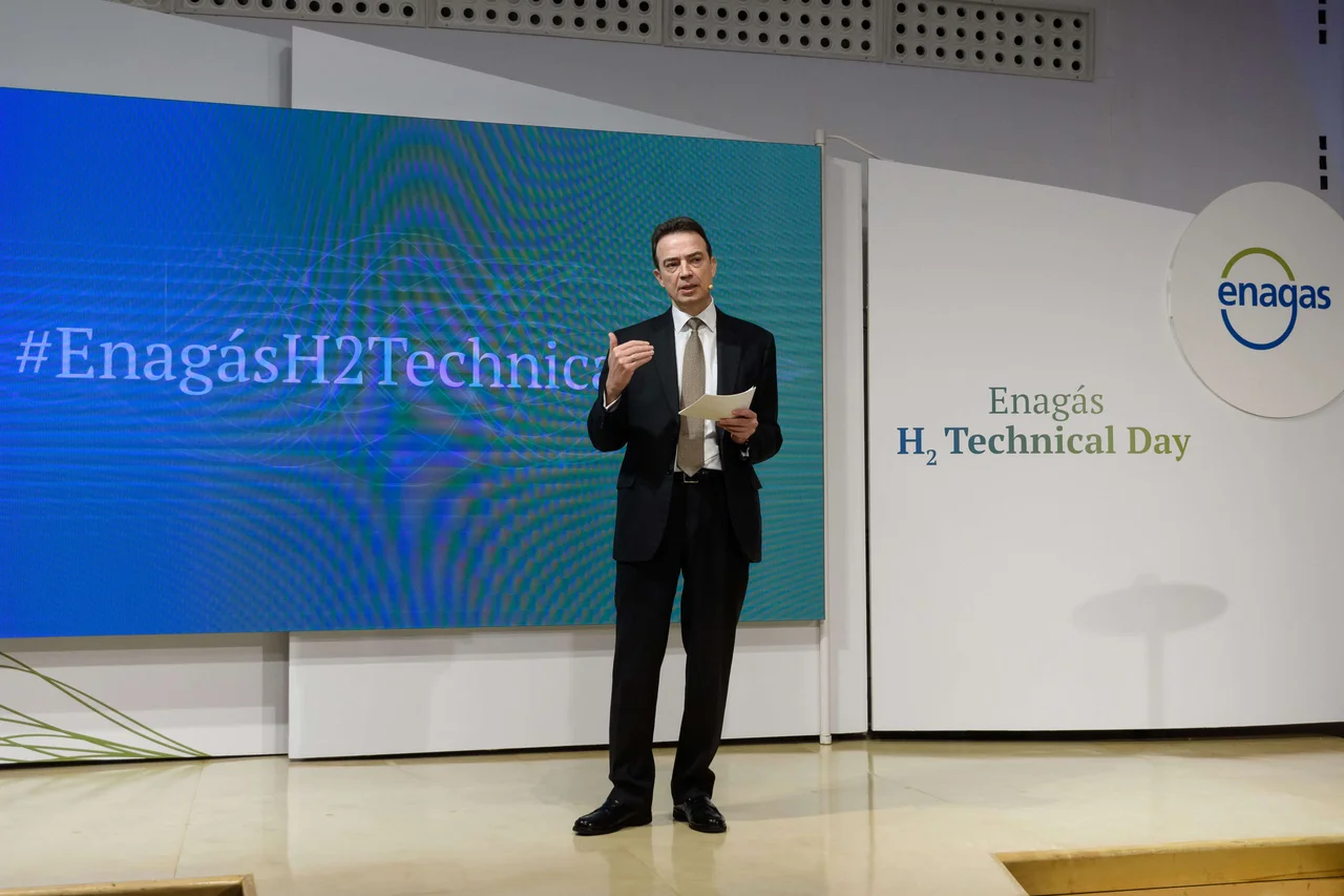 Arturo Gonzalo en la presentación de H2 Technical Day