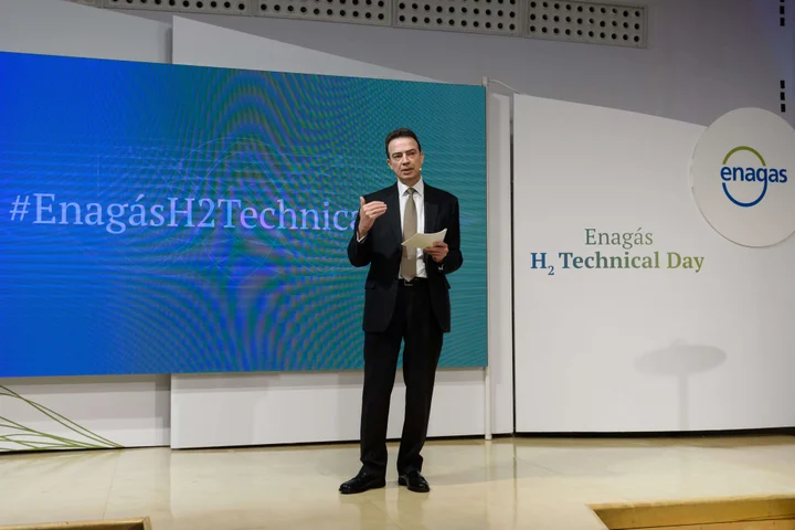 Arturo Gonzalo en la presentación de H2 Technical Day