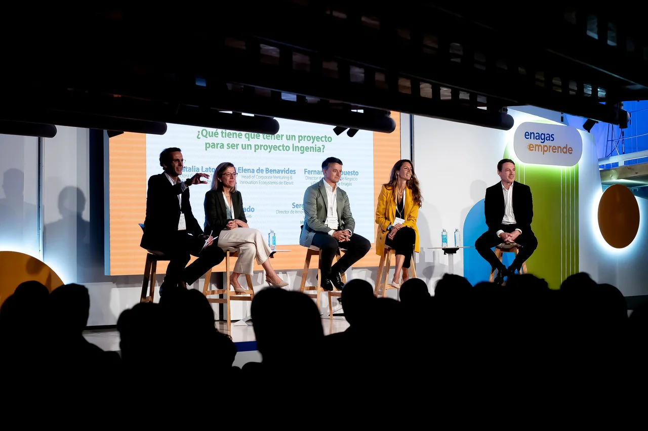 Coloquio durante Enagás Innovation Day