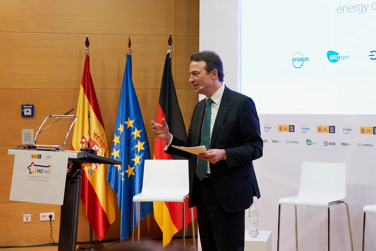 Intervención de Arturo Gonzalo en la clausura del evento H2Med