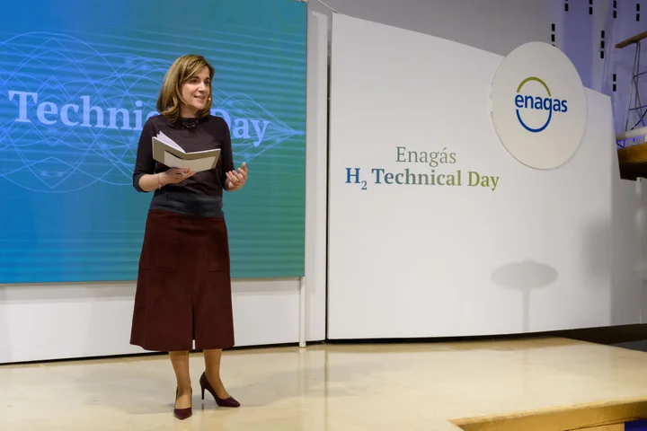 Natalia Latorre en la clausura del H2 Technical Day