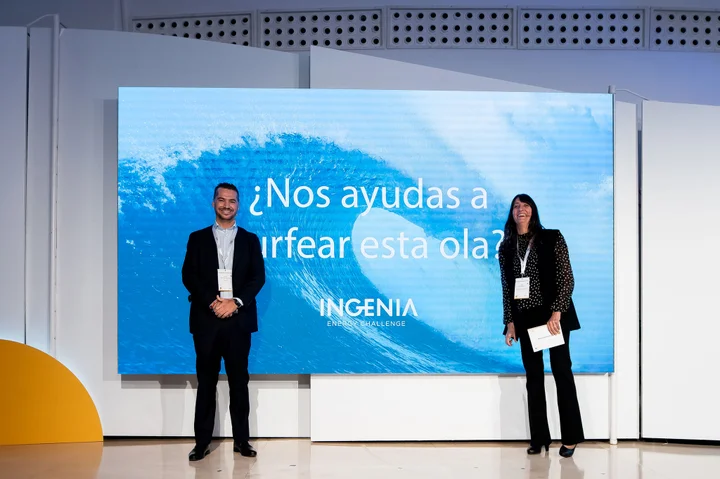 Professionals at the Ingenia Energy Challenge presentation