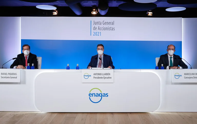 Enagás Chairman at the General Shareholders Meeting 2021