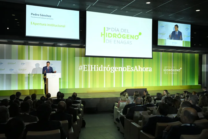 Pedro Sánchez, President of the Government, at the 3rd Hydrogen Day
