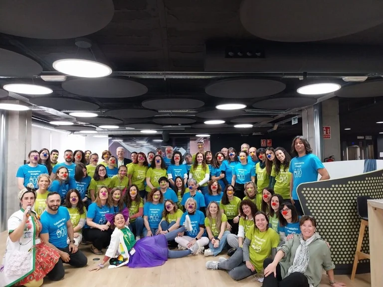 Grupo de voluntariado de Enagás