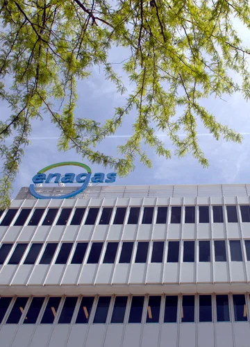 Enagás headquarters building in Madrid