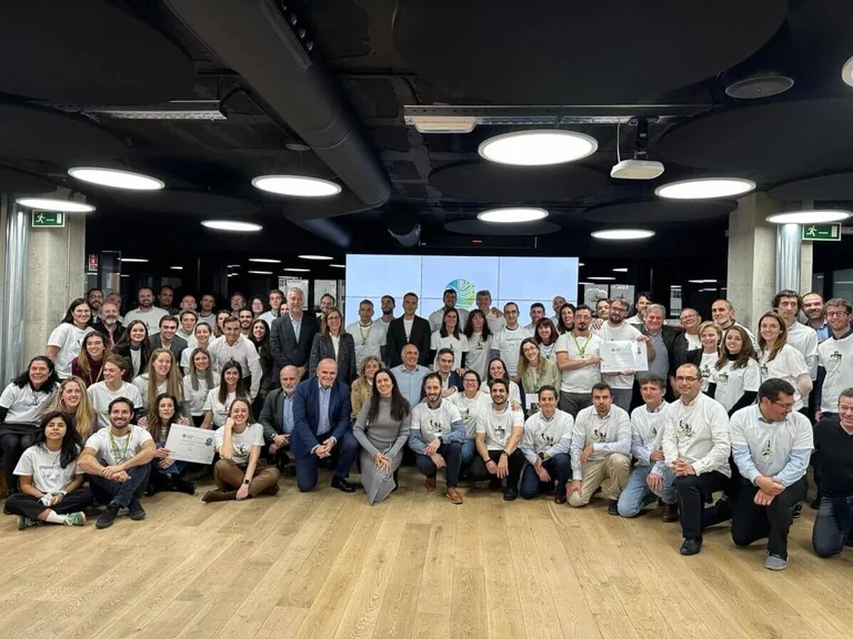 Profesionales de Enagás durante el geniathon