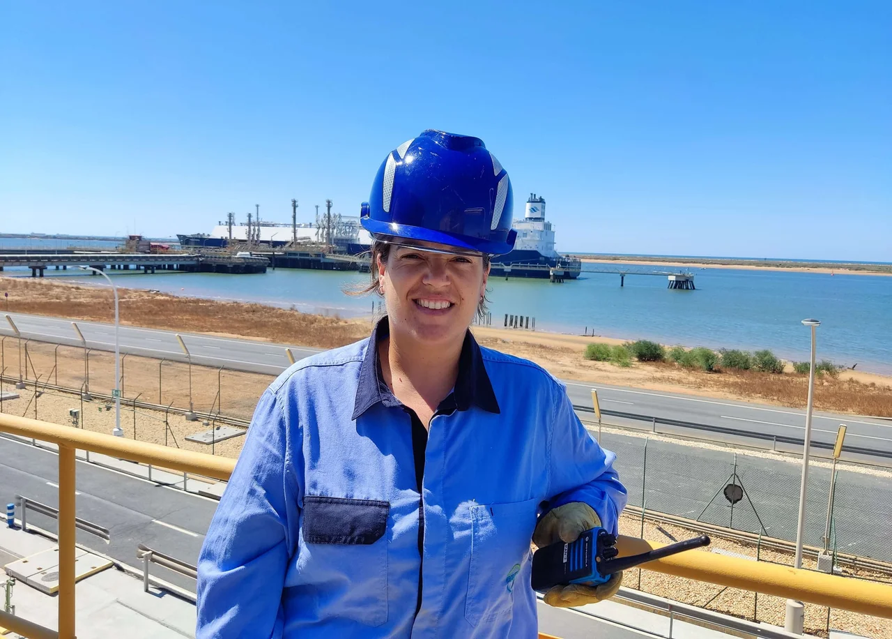 Covadonga García, Operator at the Huelva Plant
