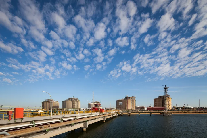 The Huelva regasification plant operated by Enagás