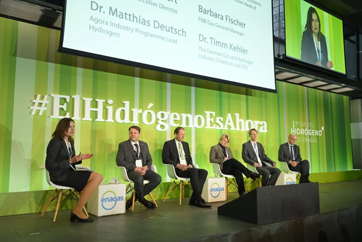 Round table "What contribution can pipeline imports make in the 2030s?" at the 3rd Hydrogen Day