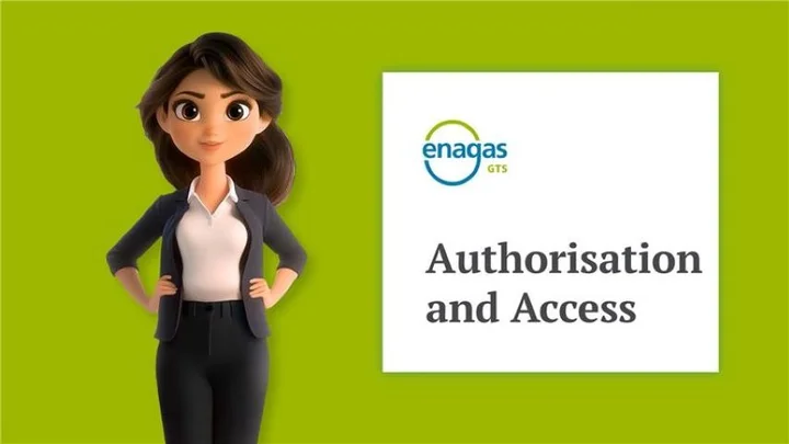 Authorization and access Gas System - Enagás