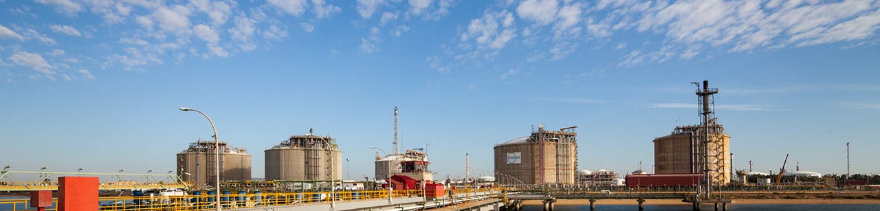 Enagas LNG tanks