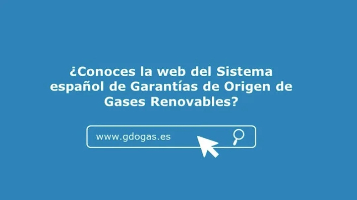 Video de garantías de origen de gases renovables de Enagás