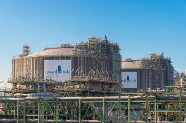Image of LNG terminal infrastructures