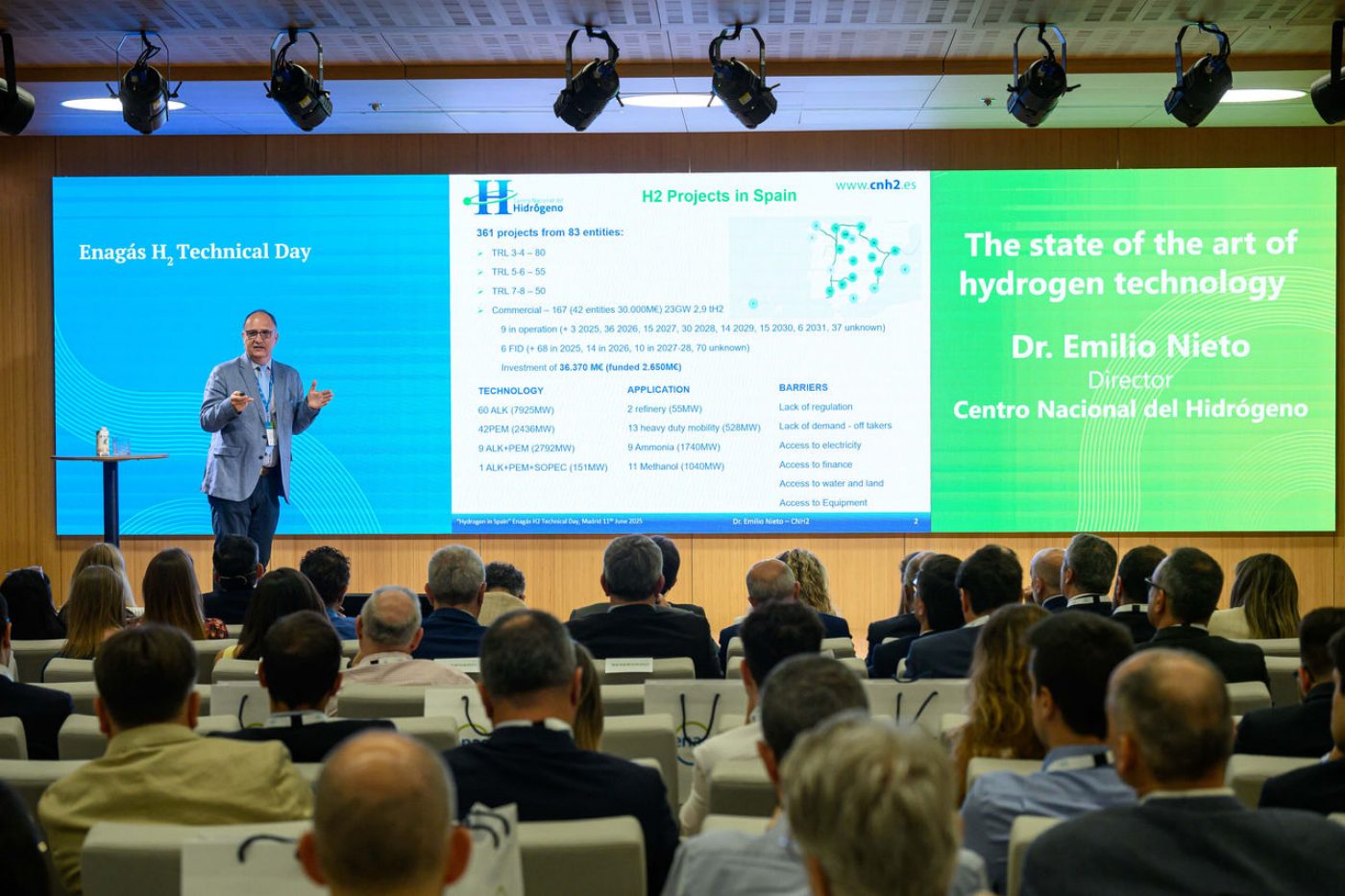 Key Speaker Emilio Nieto, Director del Centro Nacional del Hidrógeno (CNH2)