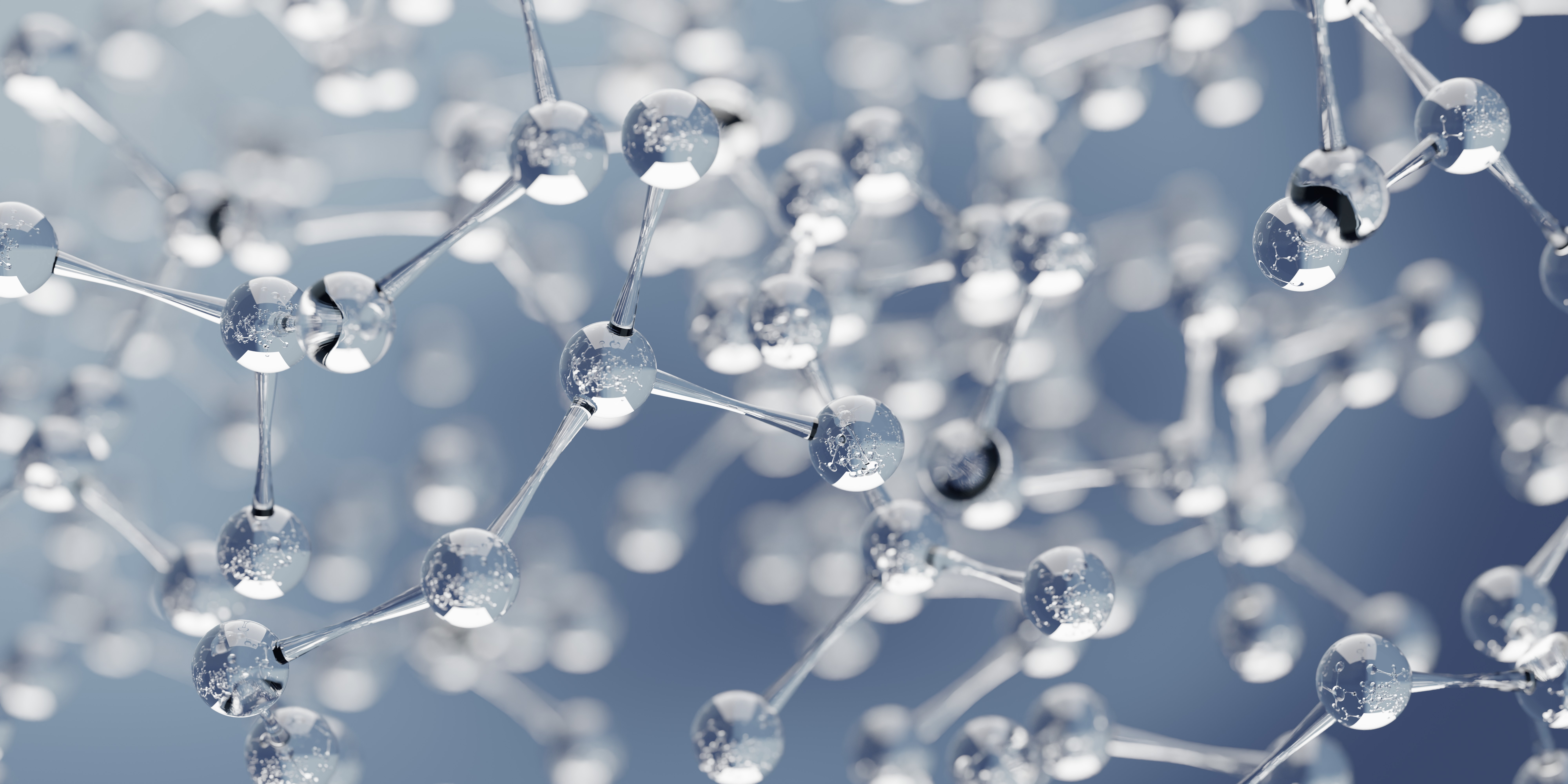 Picture of hydrogen molecules