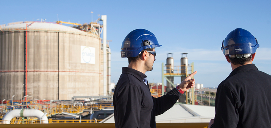 Operators at a terminal