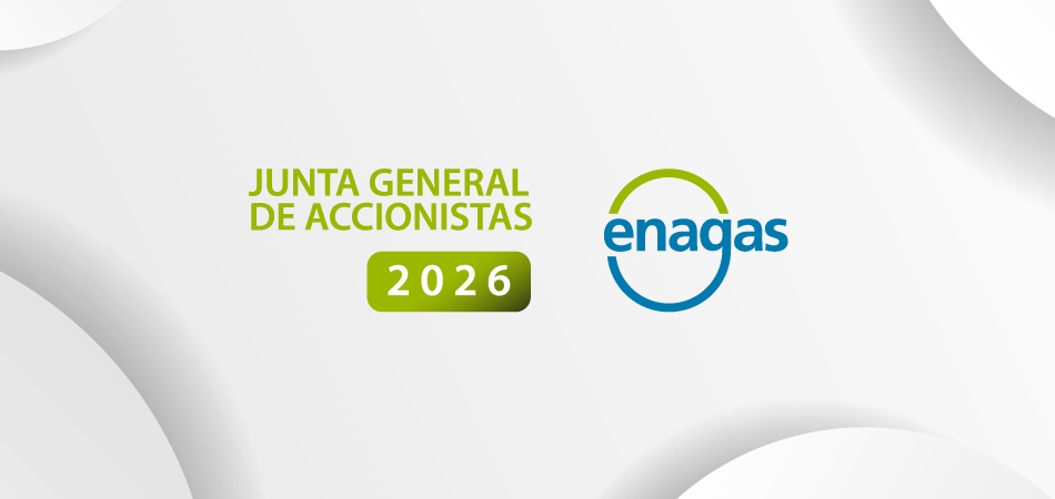Anuncio convocatoria Junta General de Accionistas 2026 de Enagás