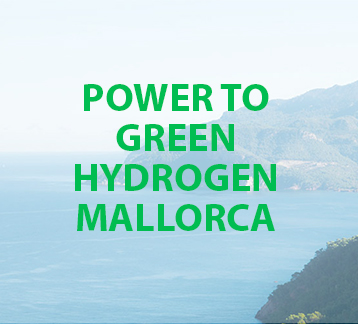 Logo proyecto Power To Green Hydrogen Mallorca 