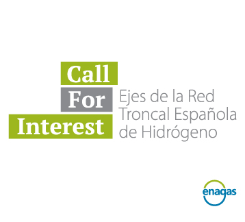 Logo Call For Interest Red Troncal Española de Hidrógeno 