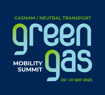 Logo Green Gas Mobility Summit 2023