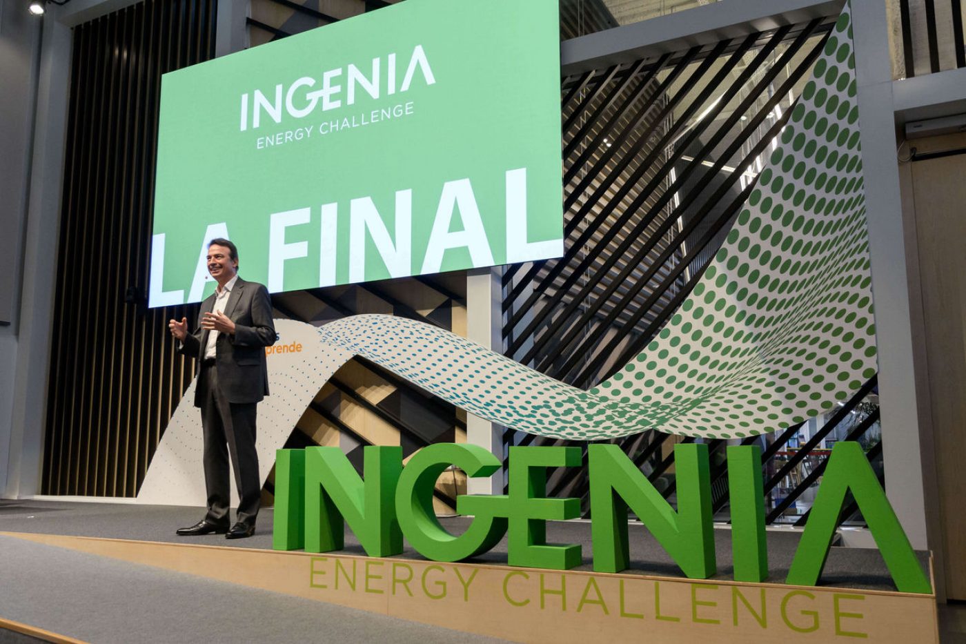 Inauguración del CEO de Enagás de LA FINAL: Ingenia Energy Challenge