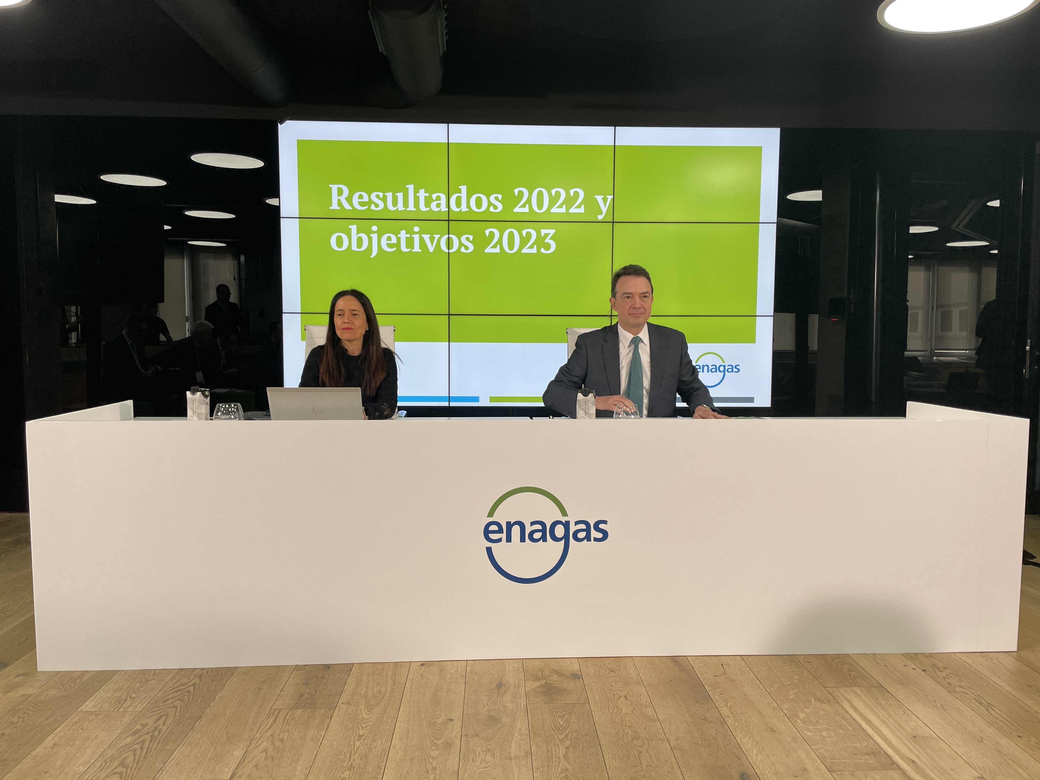 CEO de Enagás en la presentación de resultados 2022 y objetivos 2023