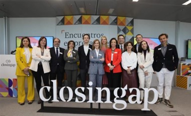 Arturo Gonzalo during the presentation of the V ClosinGap Index.
