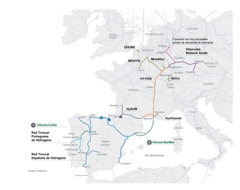 Mapa de Europa H2med