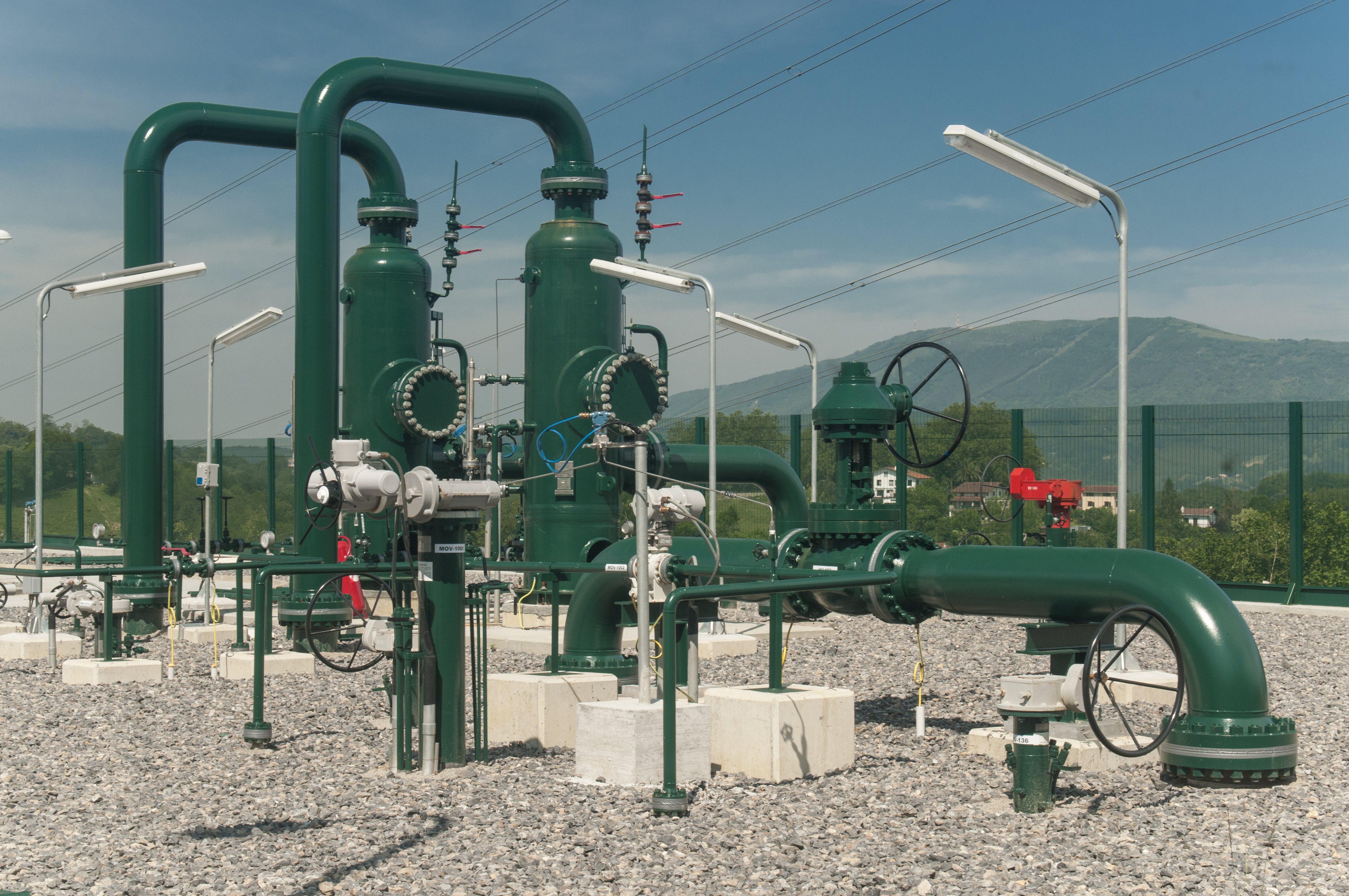 Irún compression station