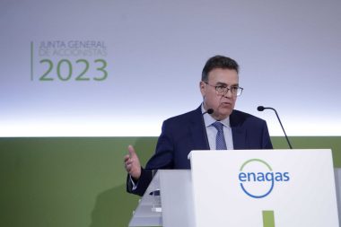 Antonio Llardén en la Junta General de Accionistas 2023