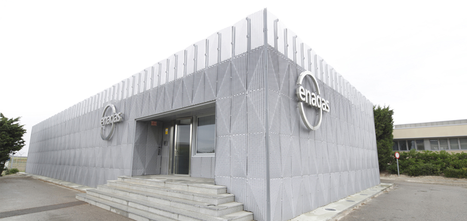 Exterior of the Enagás Metrology and Innovation Center, Zaragoza