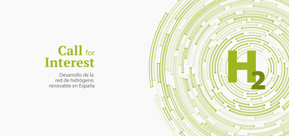 Call for Interest para el desarrollo de la red de hidrógeno renovable y CO₂