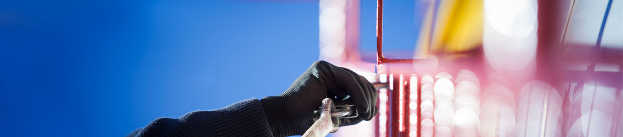  Gloved hand working at an Enagás terminal