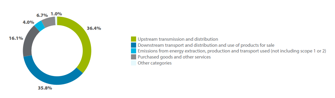 Scope 3 emissions classification chart