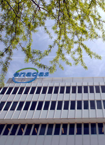 Enagás headquarters building in Madrid