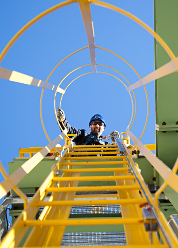 Operarator at Enagás terminal