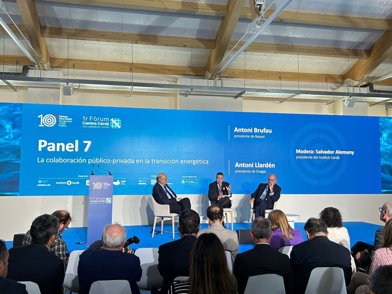 Antonio Llardén en el Foro Caminos Cerdà 