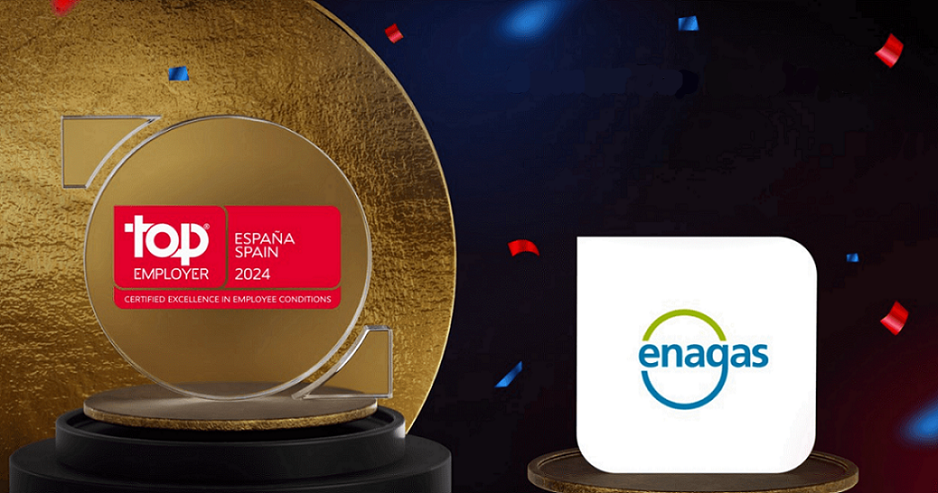 Enagás recognition with the Top Employer 2024 certification